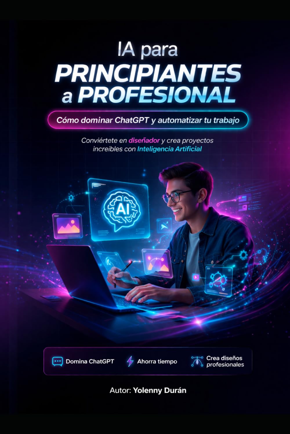 IA para Principiantes a Profesional Cómo dominar ChatGPT y automatizar tu trabajo