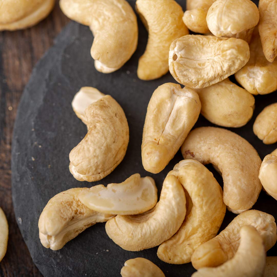 süssundclever.de® | Bio Cashewkerne | ganz Kerne | 1 kg | 100% naturbelassen | plastikfrei und ökologisch-nachhaltig abgepackt | Cashews