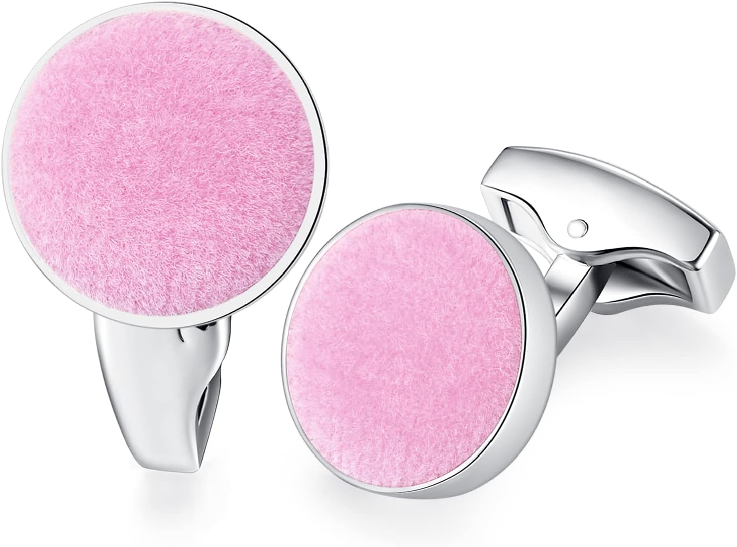 Gemelli Uomo Velluto HONEY BEAR - Acciaio Inox Per Matrimonio Business - Foto 7