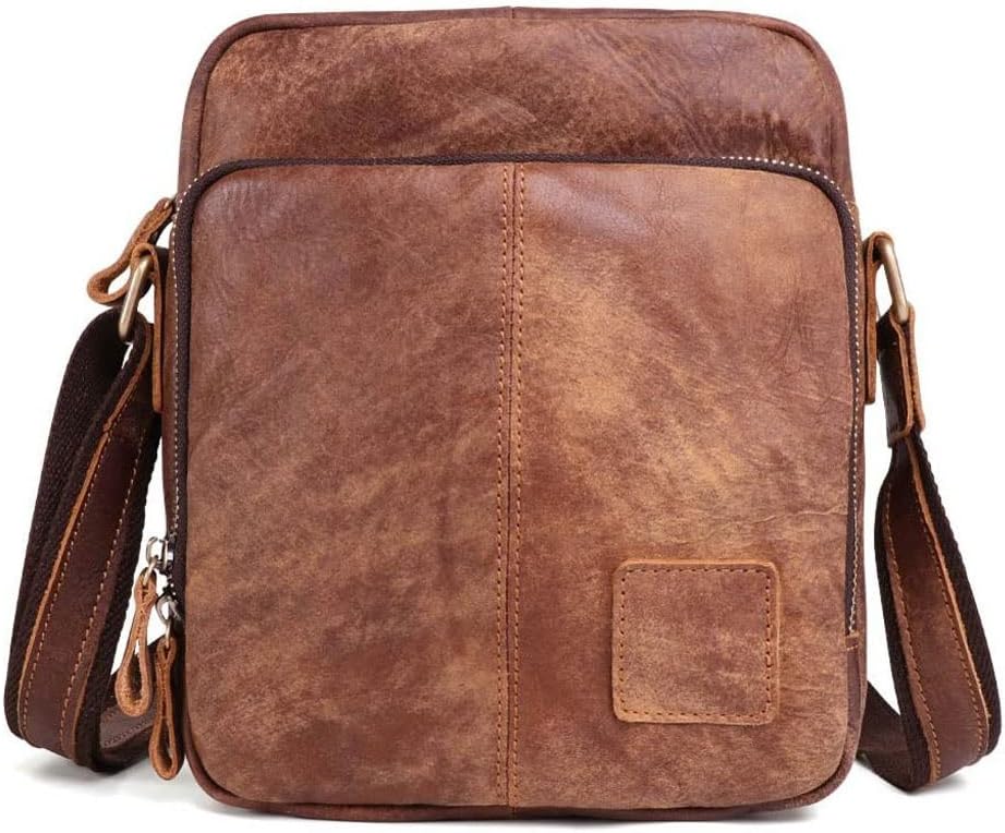 Messenger Bag Men Leather Man Flap Travel Business Crossbody Shoulder Bags for Men Male Bag Leather Handbags