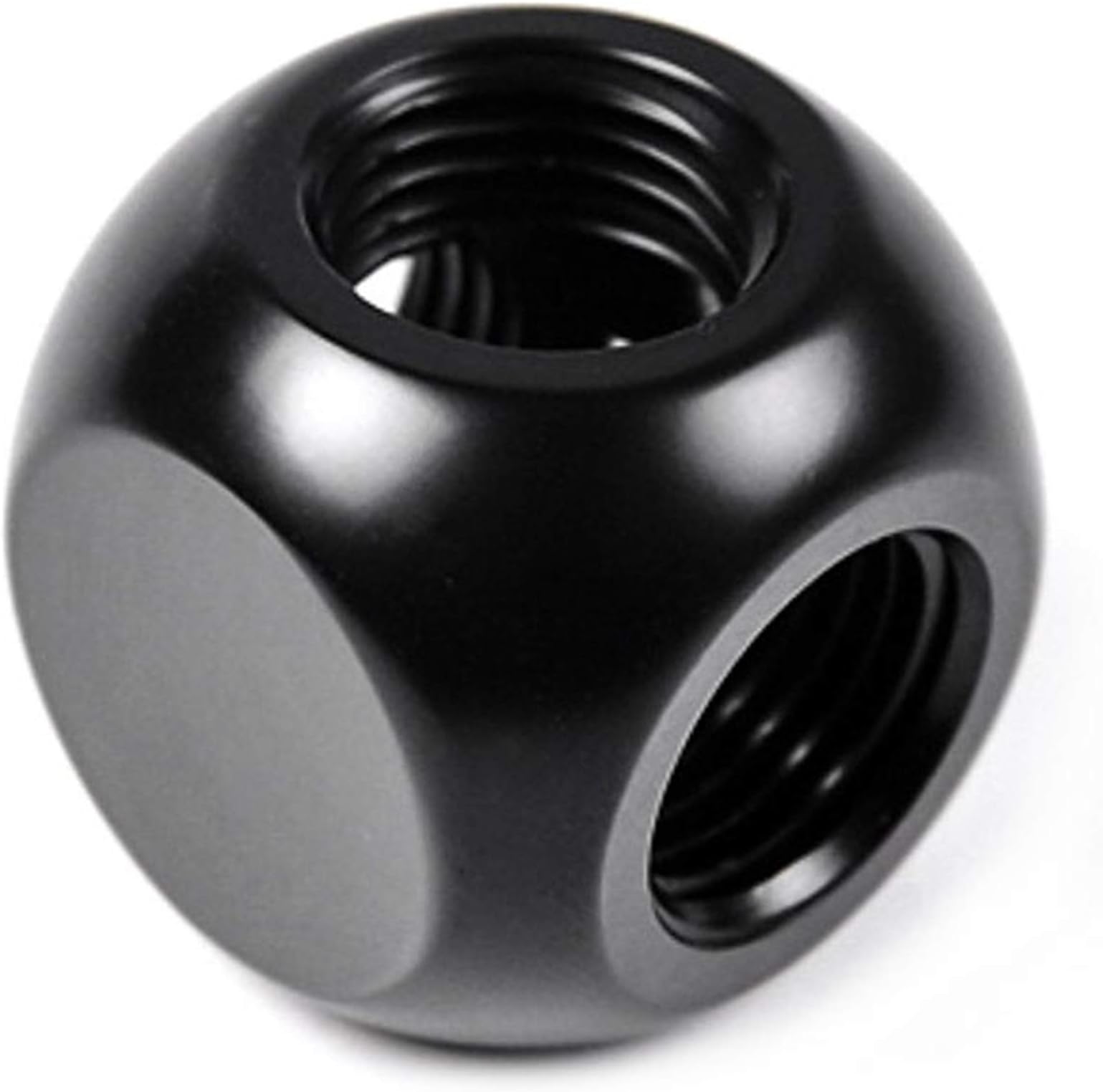 Barrow G1/4" 3-Way Ball Fitting, Black