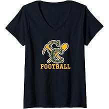 Women's Coal City Coalers Football V-Neck T-Shirt