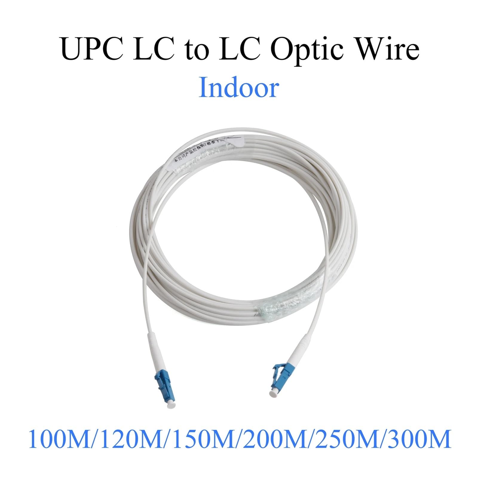 Cordon de raccordement externe à fibre optique LC/UPC SM 1Core intérieur 100-200 m(100m)