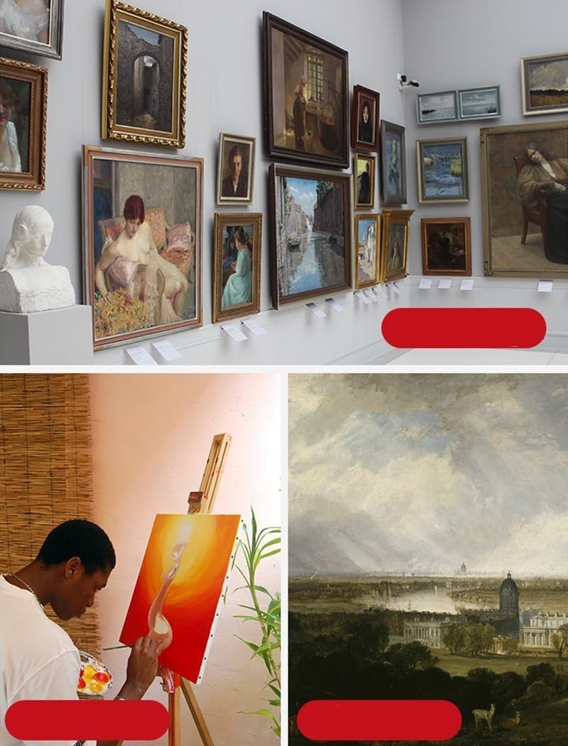 Canvas Roll Linen, Linen Canvas Roll 3m-5m X 48cm-88cm for Acrylic Oil Painting Artist Supplies(5MX68CM)