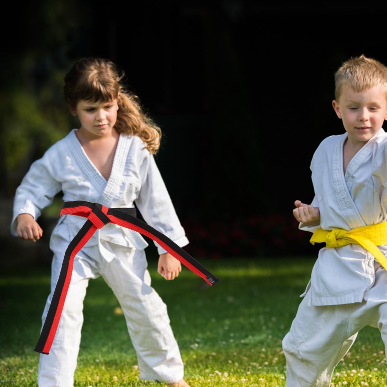 6pcs Comfort Fit Taekwondo Belt Karate Belt for Adults Boys and Girls Martial Arts Practice
