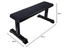 SX FITNESS 280 Kg Weight Capacity Flat Gym Bench Home Workout Multipurpose Exercise Bench Press Weight Strength Training Full Body Workout gallery image