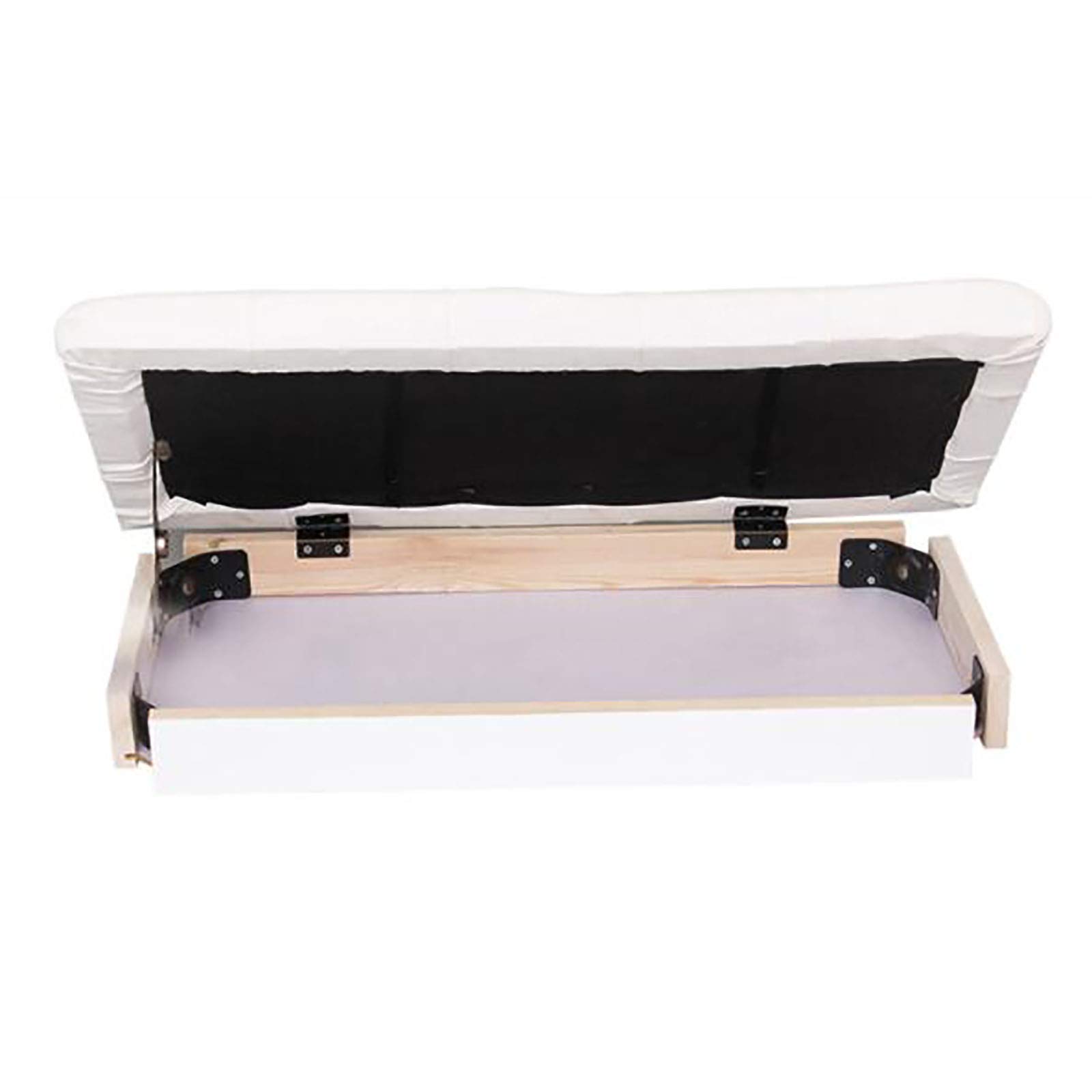 Sgabello regolabile per pianoforte con vano portaoggetti, gambe in legno massello e spesso cuscino imbottito in pelle, panca per pianoforte duetto per musicisti, comodo mobile musicale