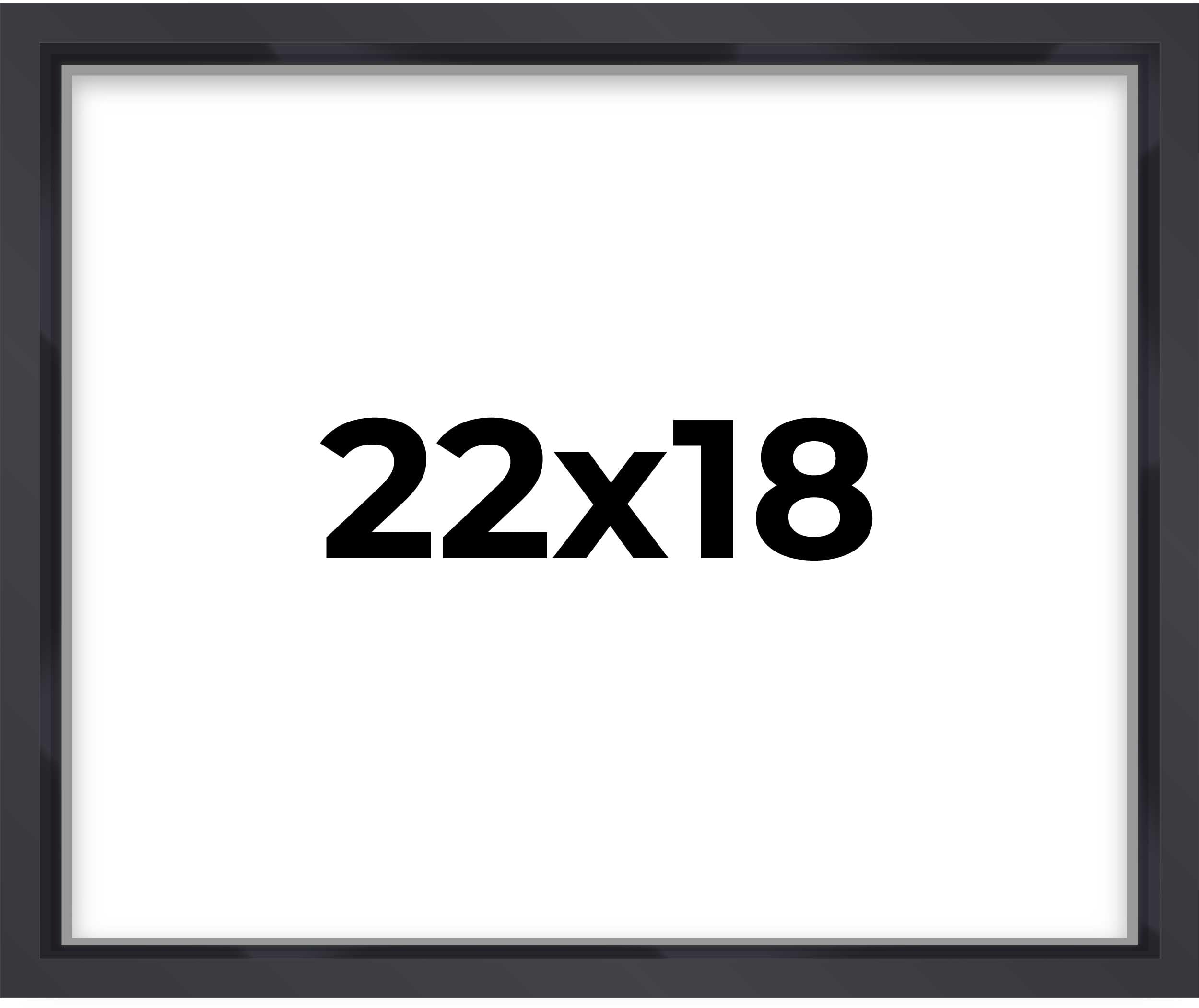 Amazon.co.jp: 18x22インチ シャドーボックスフレーム