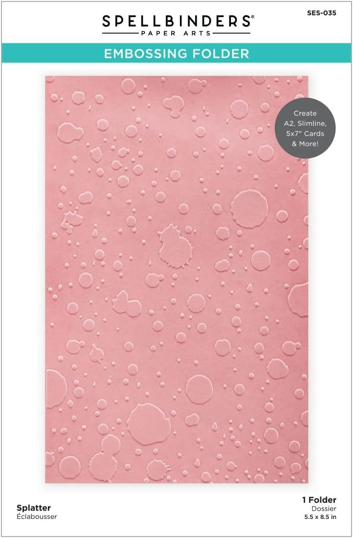 Embossing Folder Splatter