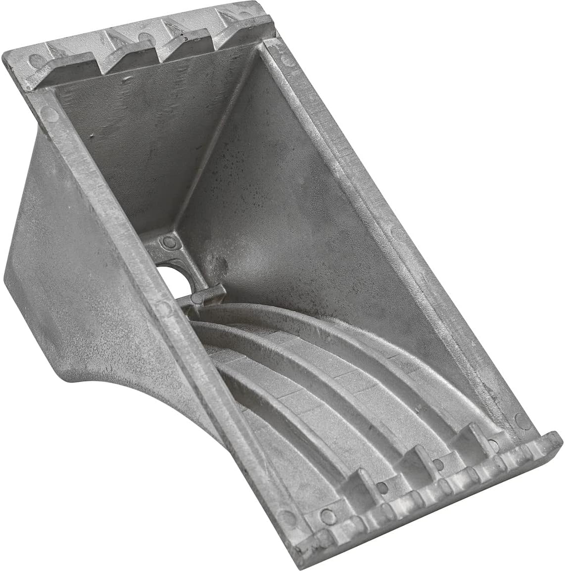 Buyers Products WC1588 Aluminum Wheel Chock, 8.5 x 15 x 8.25 Inch, Steep Slope Chock for Tractors, Trailers and Vehicle Maintenance and Storage, Includes Extra Strength Rugged Teeth