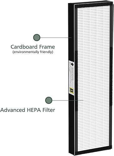 Miniatura 6 de isinlive 2 Pack FLT4825 True HEPA Filter B Replacement with Activated Carbon Pre-Filters Compatible with Guardian Air Purifier AC4825 AC4300 AC4800