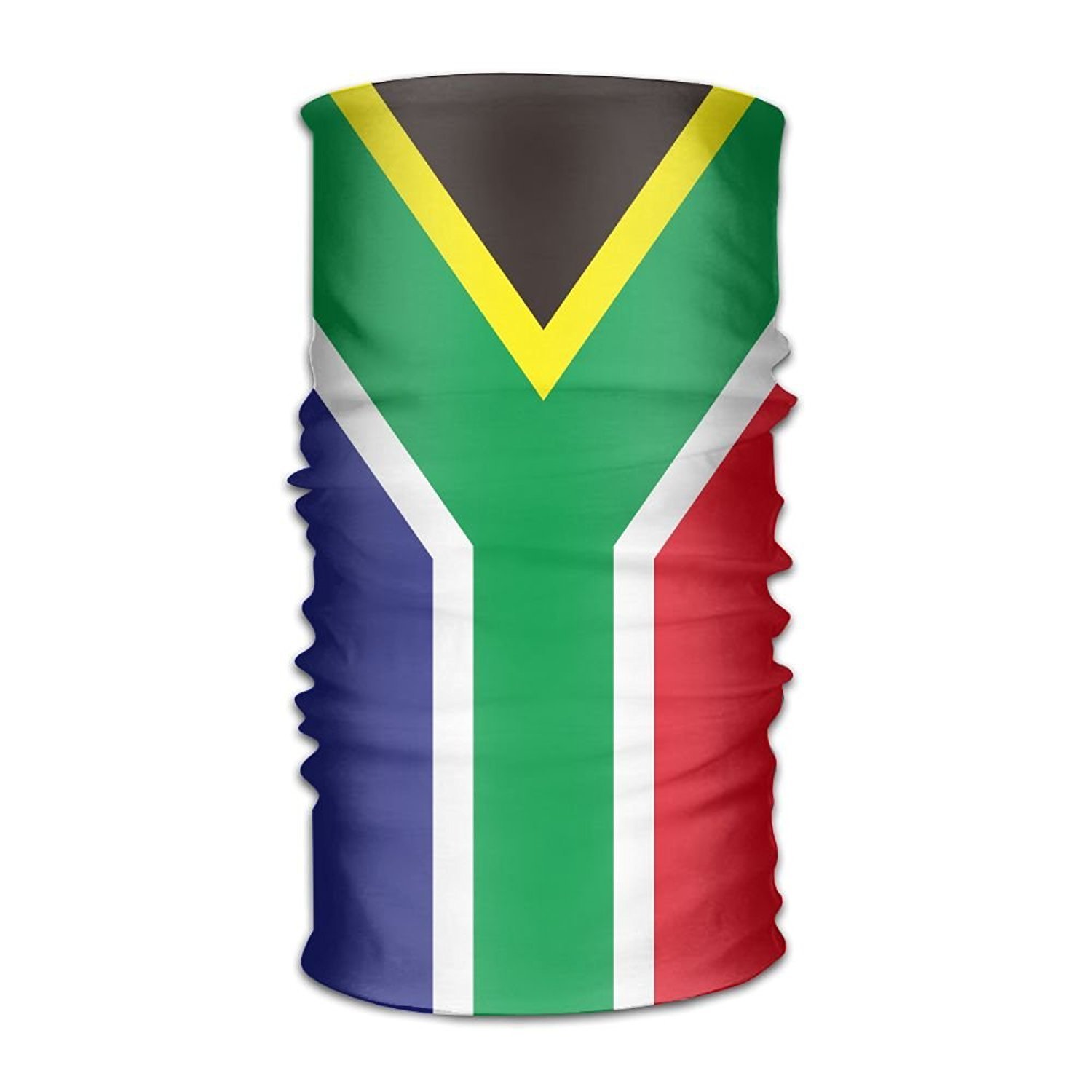 Liuzhis Unisex South Africa Flag Variety Scarf 12 Inches Bandanna Headwear Scarf Wrap Neck Gaiters Headband For Running,Yoga,Hiking
