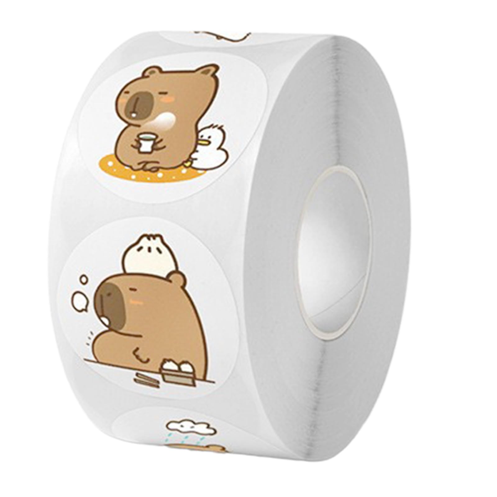 Round Sticker Reward Scrapbooking Aesthetic Labels Animal for Festival Celebration Animal