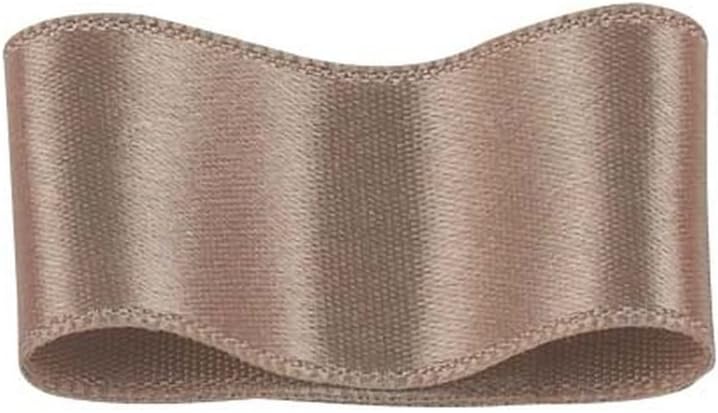 シルクシングルサテンリボン #001 ホワイト 9サイズ50色展開 – Ribbon Bon RibbonBon シルクシングルサテンリボン #132 サドルブラウン 18mm幅 巻(30m) 9サイズ50色展開