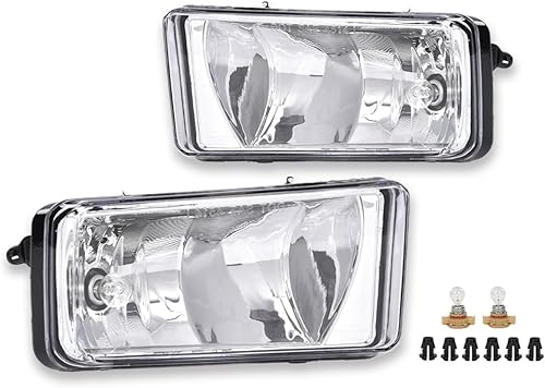 PIT66 - Luces antiniebla, compatibles con Chevy Silverado 1500 2500/01-02 1999-2002 1500HD 2500HD 3500/00-06 Tahoe Suburban 1500 2500, montaje de