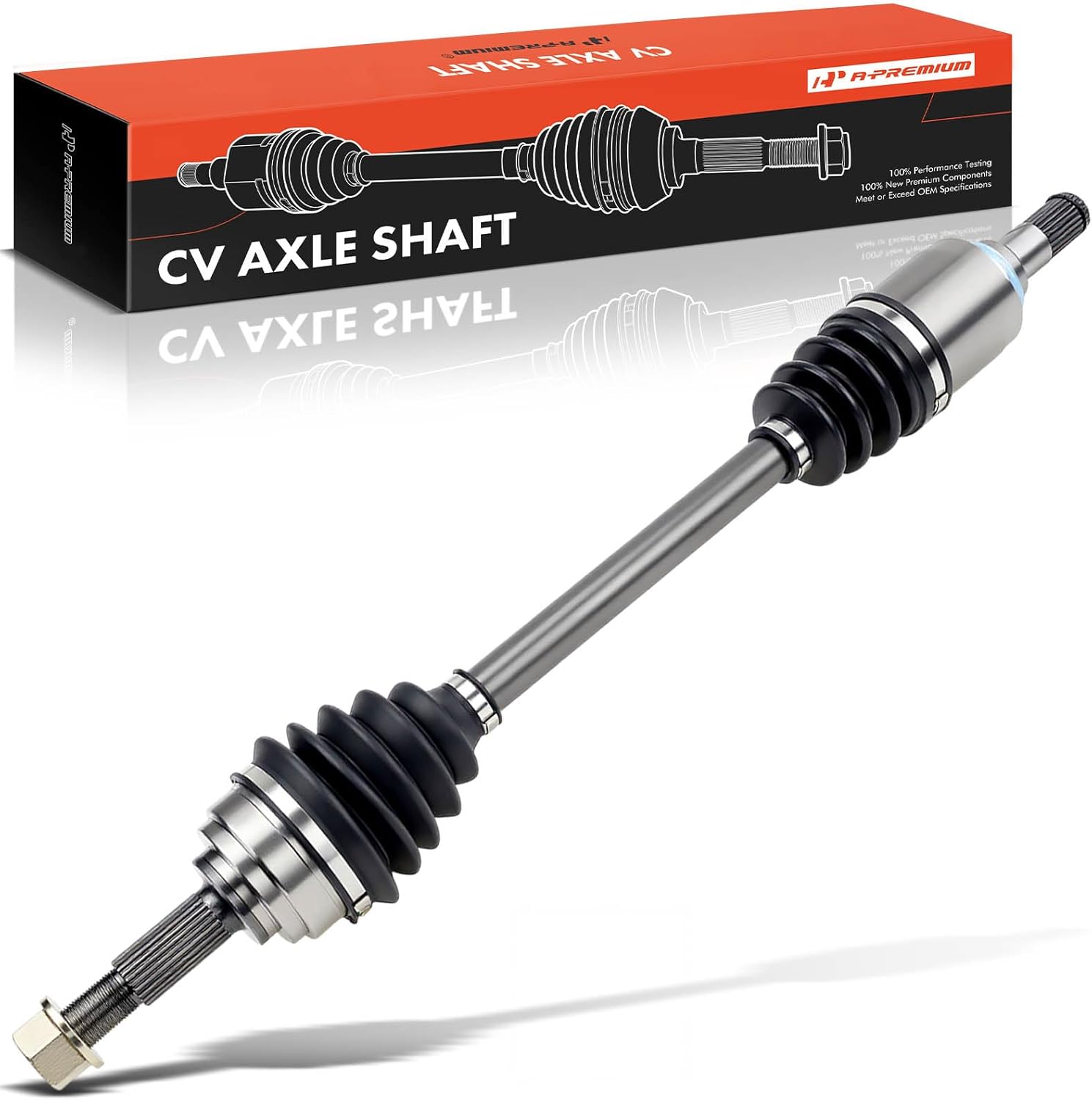 A-Premium CV Axle Shaft Assembly Compatible with Nissan Versa 2009 2010 2011, L4 1.6L, Automatic Transmission, Front Left Driver Side, Replace# 39101EL10A