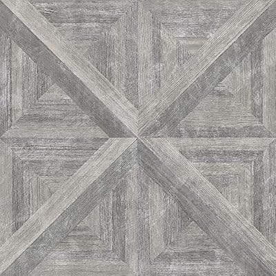 FloorPops FP3295 Townhouse Peel & Stick Floor Tiles, Grey