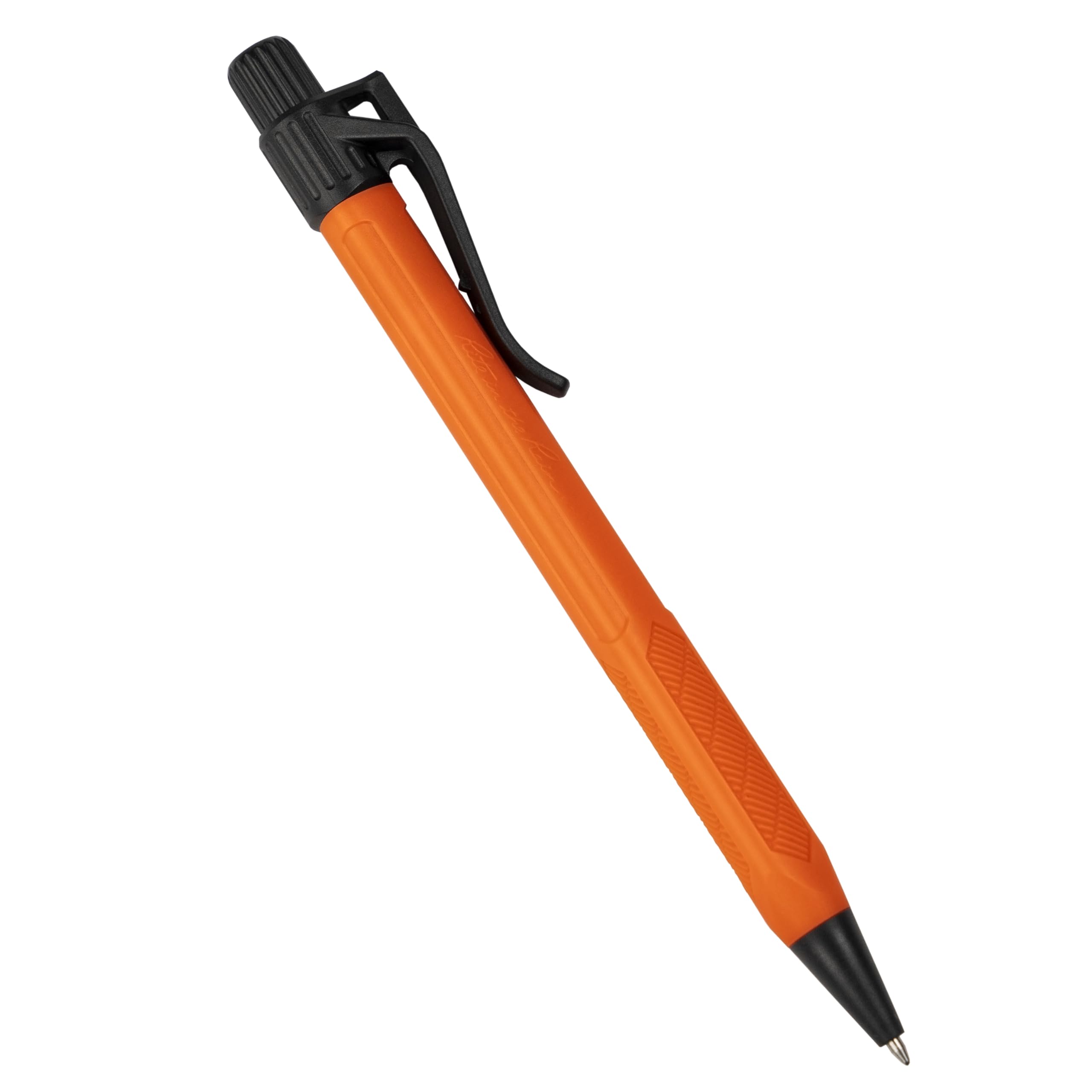 Rite in the Rain Weatherproof Durable Orange Clicker Pen - Black Ink (No. OR11)