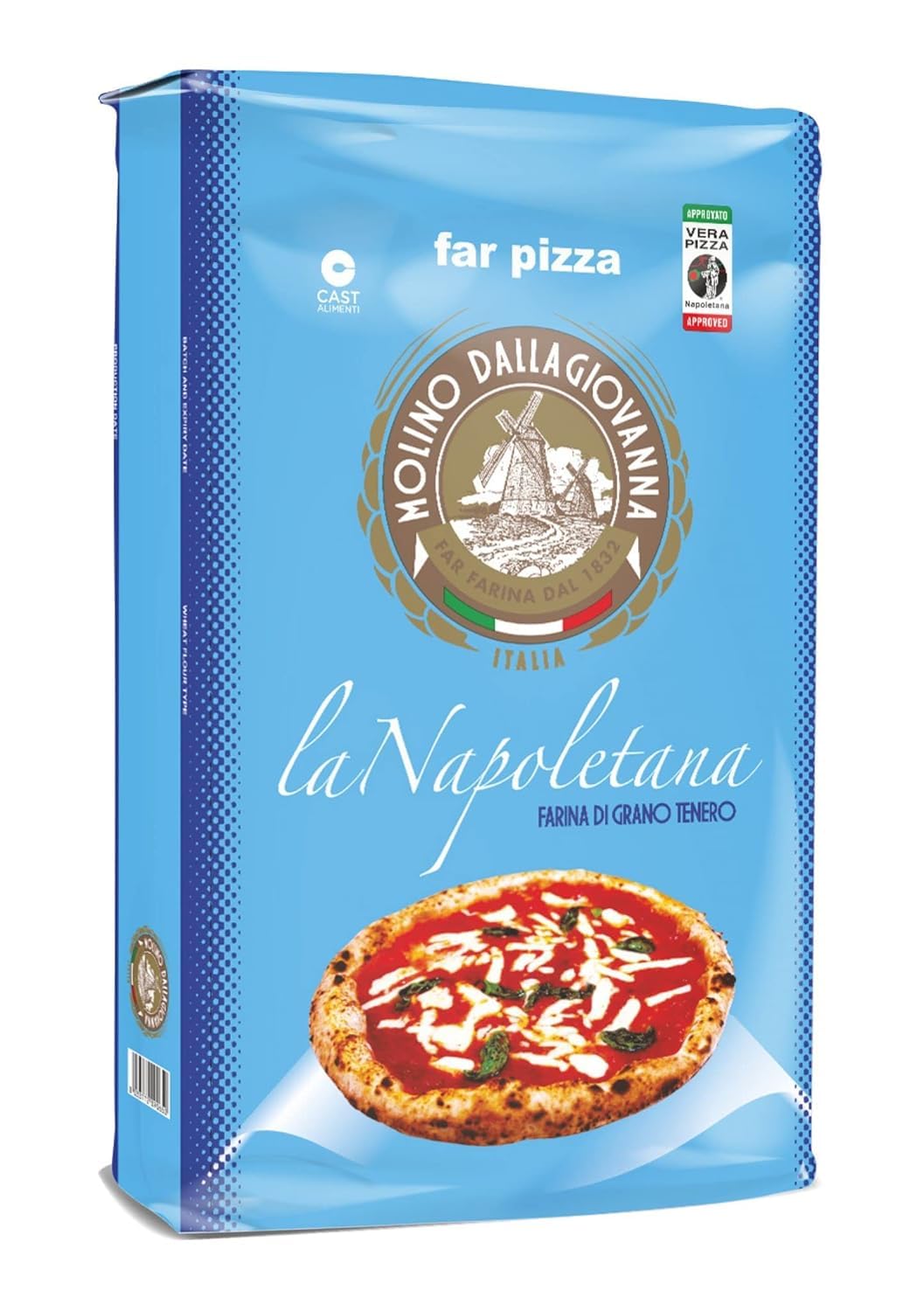 Molino Dallagiovanna La Napoletana Tipo 00 Pizza flour (11 lbs - 5kg)