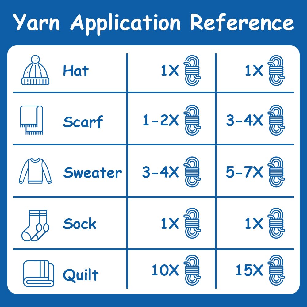 AUAUY Chunky Chenille Yarn - 3 x 100g Super Soft Velvet Yarn for Knitting, Crochet, Blankets, Clothes, Bags, Scarves & DIY Works - Blue - Image 4