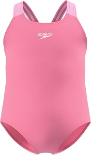 Girl's Infant Solid Medalist Swimsuit