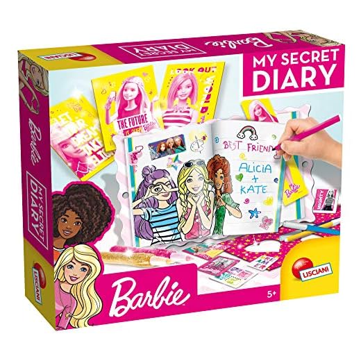 Lisciani 55951 Barbie My Secret Diary, Multicolour, One Size