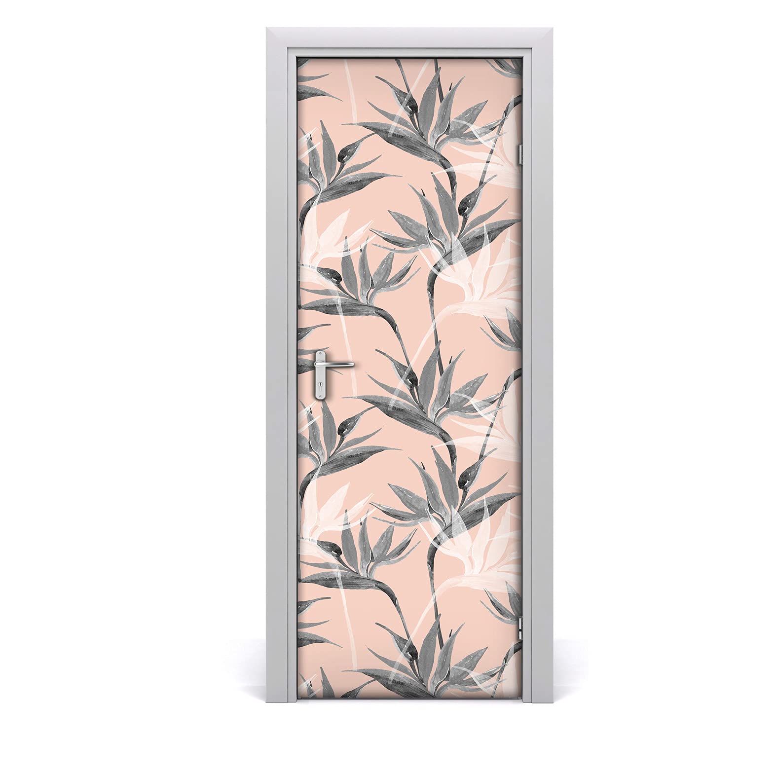 Autocollant de porte décoration étanche pour masquer défauts