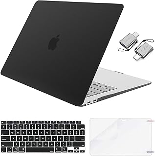 MOSISO Compatible with MacBook Air 13 inch Case 2022-2018 Release A2337 M1 A2179 A1932 Touch ID, Ultra-Thin Slim Matte Pla...