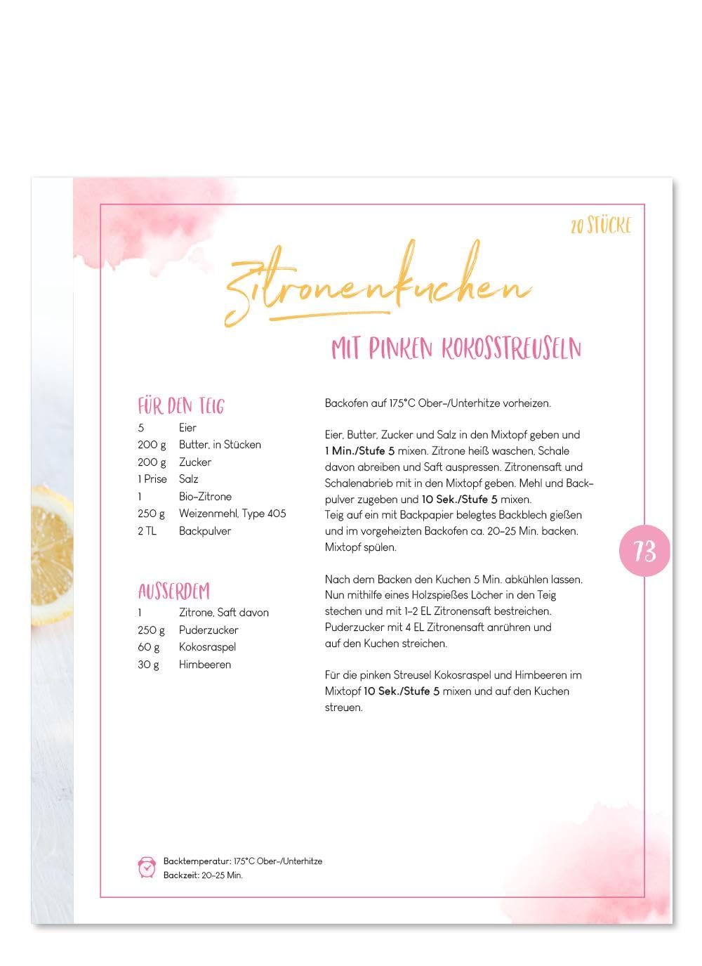 Ratz-Fatz-BACKEN: Süße Rezepte mit dem Thermomix