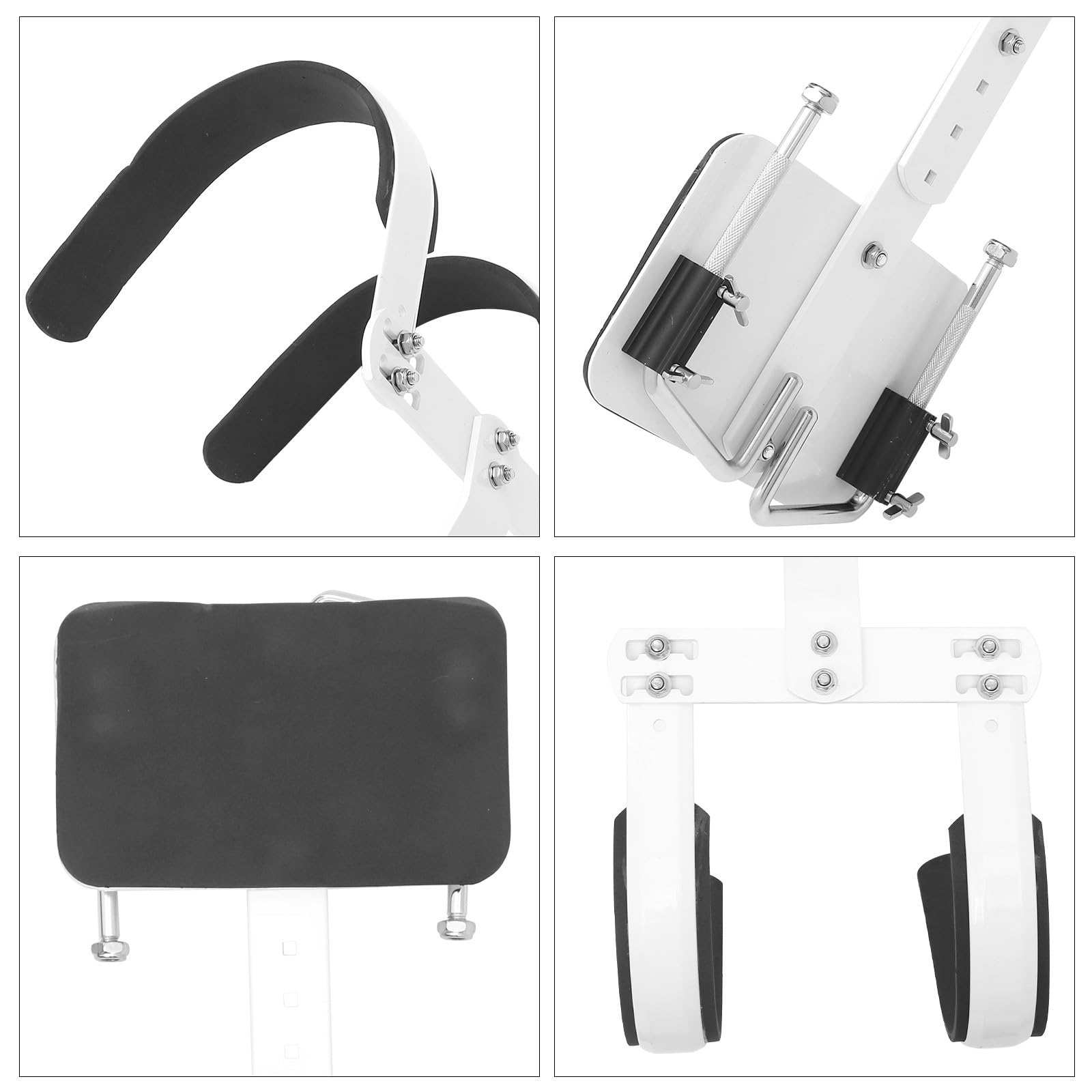 Soporte Ajustable y de Hombro para Caja de Marcha con Armazón Trasero de Aleación de Blanco Fácil de Montar y Transportar