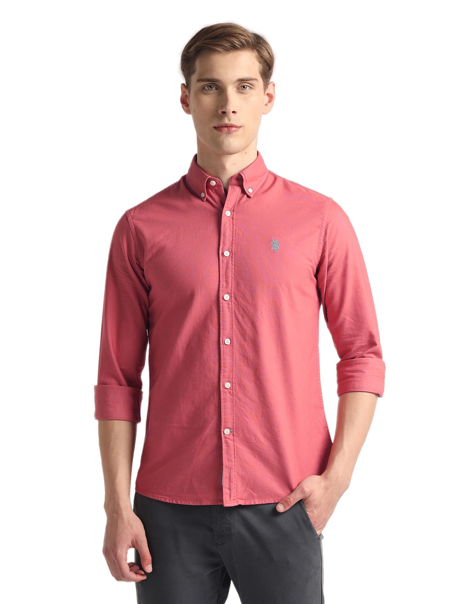u.s. polo assn. Men's Cotton Regular Fit Shirt-picture-30