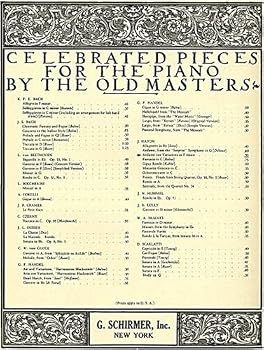 Sheet music Andante con Variazioni in F Minor for Piano Book