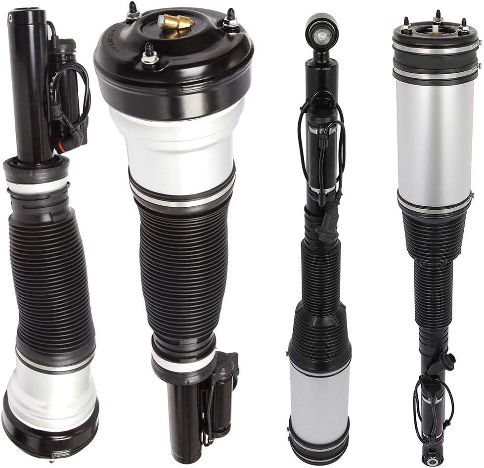 SCITOO Front/Rear Air Suspension 4pcs Air Shocks Strut Spring Fit for 2006 for Mercedes-Benz S350, 2000-2006 for Mercedes-Benz S430, for Mercedes-Benz S500