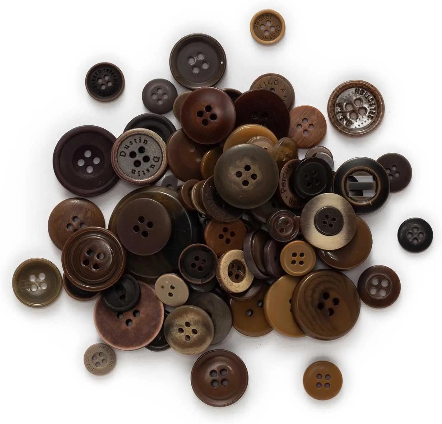 Multiple Colors Resin Buttons Sewing Clothing Crafts Handmade Accessories Card Making Decor