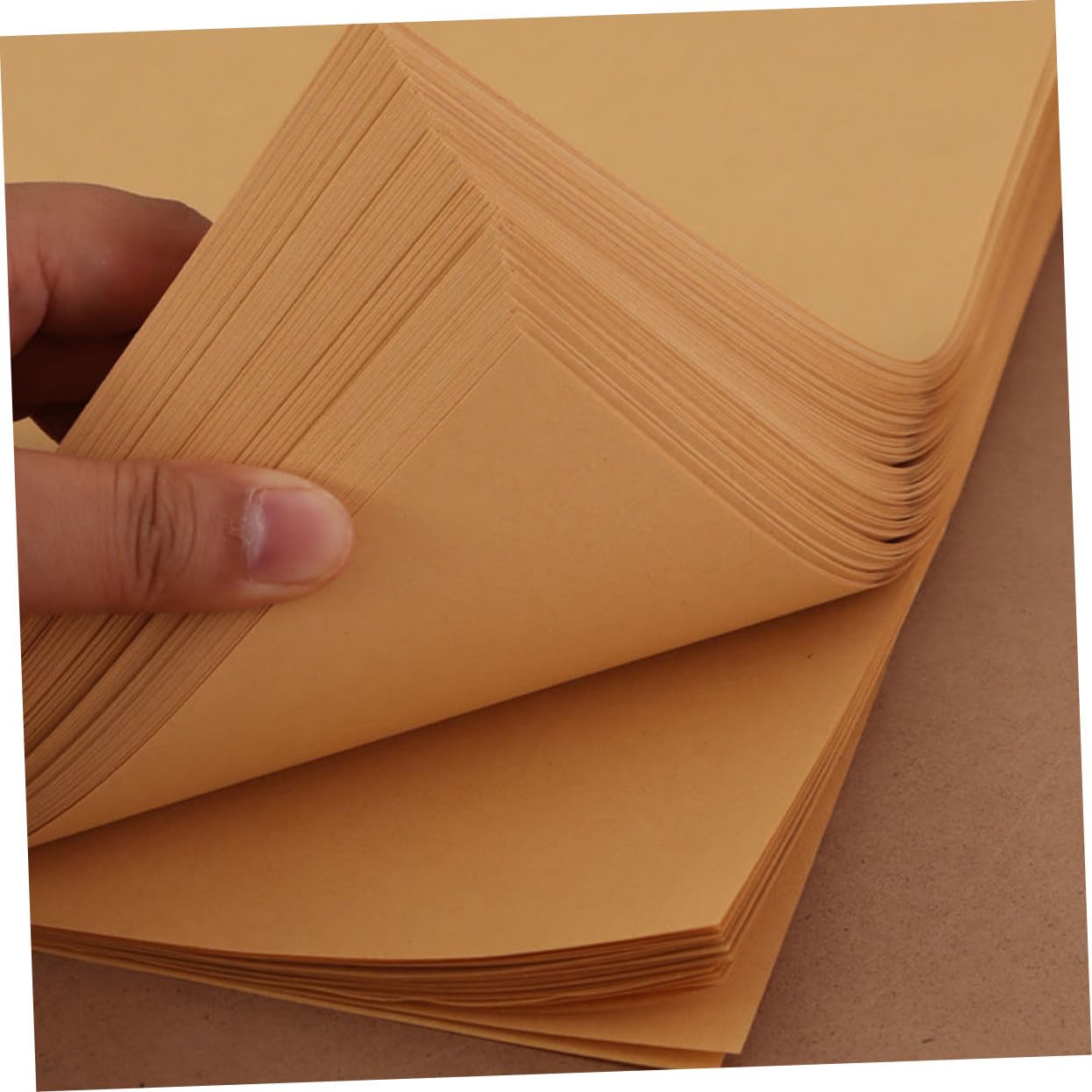 TOYANDONA Papel Para Alimentos y Sándwiches 29x29 Cm 70 g Sin Encerado Pulpa De Madera Resistente a Grasas Uso Alimenticio Desechable Para Envolver Carnes, Quesos y Hamburguesas 300 Hojas
