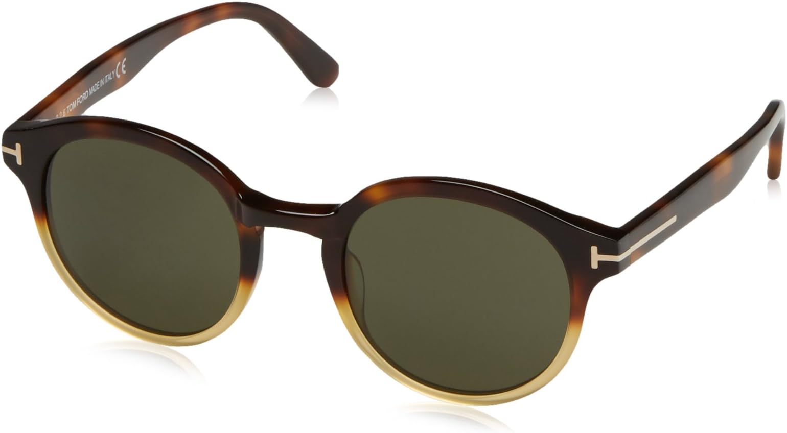 Tom Ford Unisex-Adult's FT0400_Pant_58N (49 mm) Sunglasses, Marrón, 49