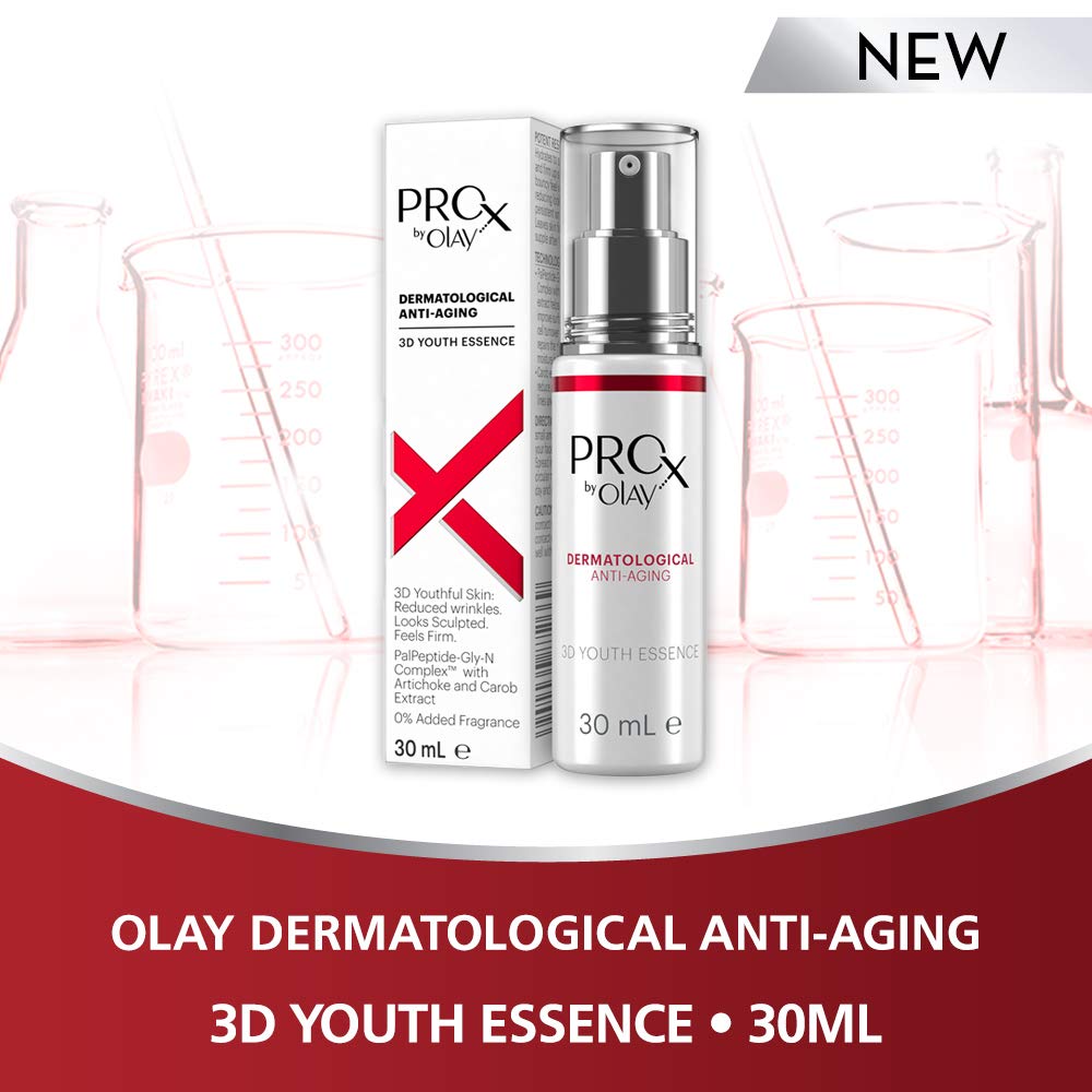 ProX by Olay Dermatological Anti-Aging 3D Youth Essence, 1 Fluid Ounce (Package May Vary)