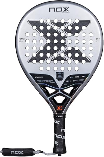 Pala de pádel NEXTGEN PRO Hybrid 3K NFA Series Raqueta de lágrima para potencia y control Cara de carbono 3K y núcleo de EVA HR3 Textura de arena