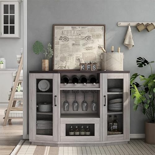 Furniture Of America Flyn Wood Multi-Storage Buffet In White #TOP2