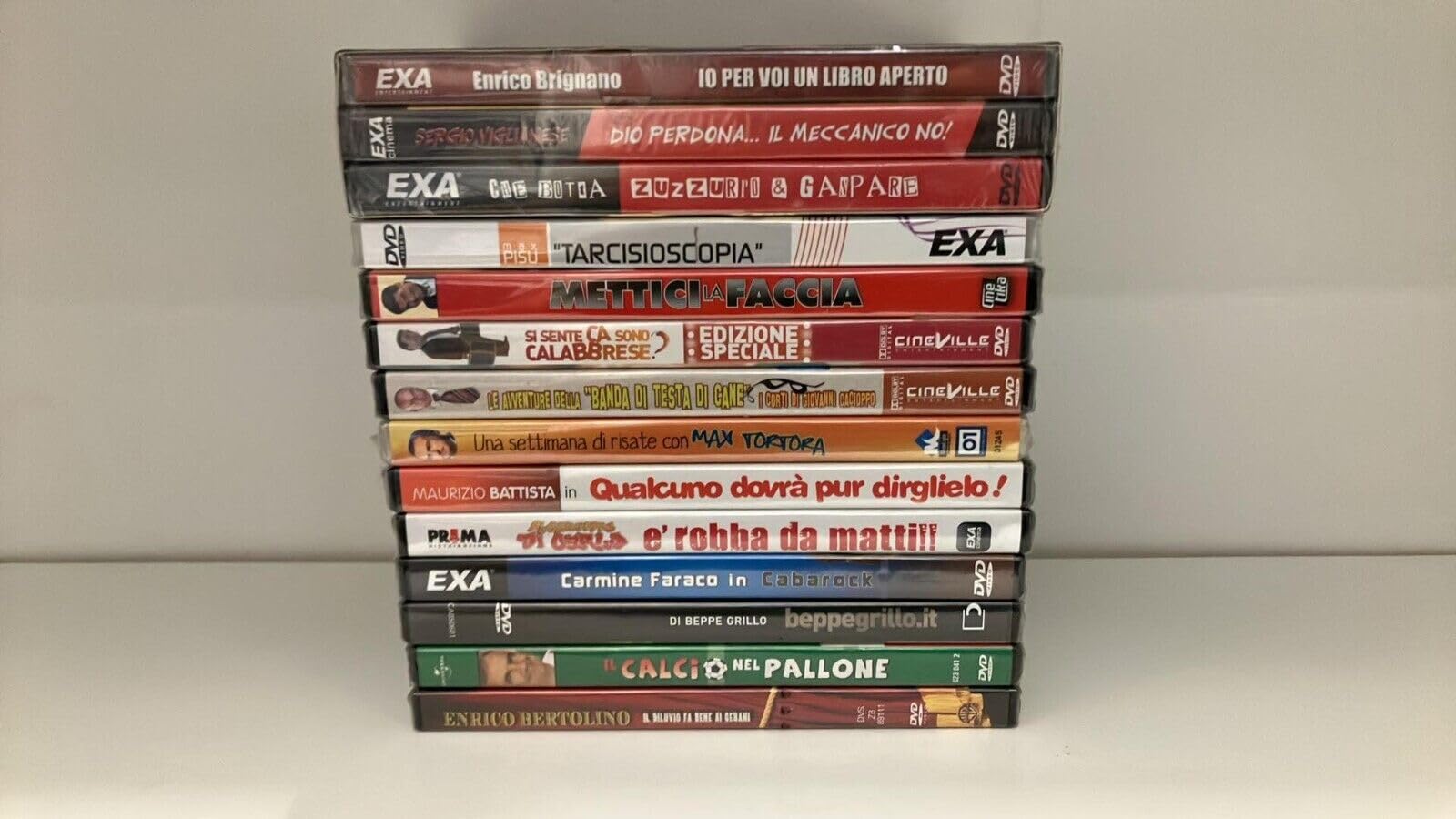 Lotto film cabaret comici italiani - 14 DVD