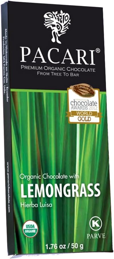 Bio Lemongrass Chocolate 50 gr
