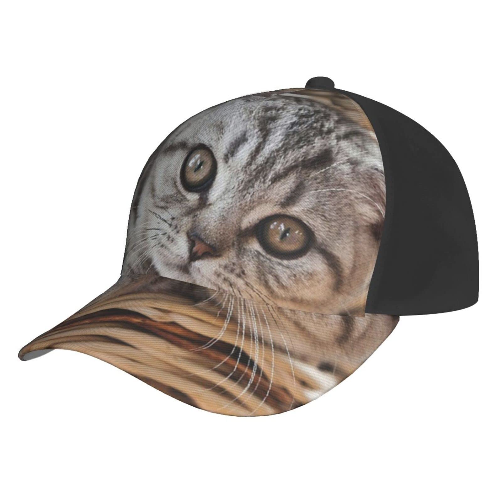 Aseelo Unisex Cat Baseball Caps Adjustable Trucker Hat Dad Hat Classic Casual Sports Hat For Men Women