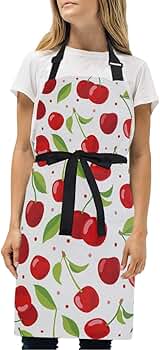 FEILER さくらんぼ チェリー エプロン FEILER さくらんぼ チェリー エプロン FEILER さくらんぼ