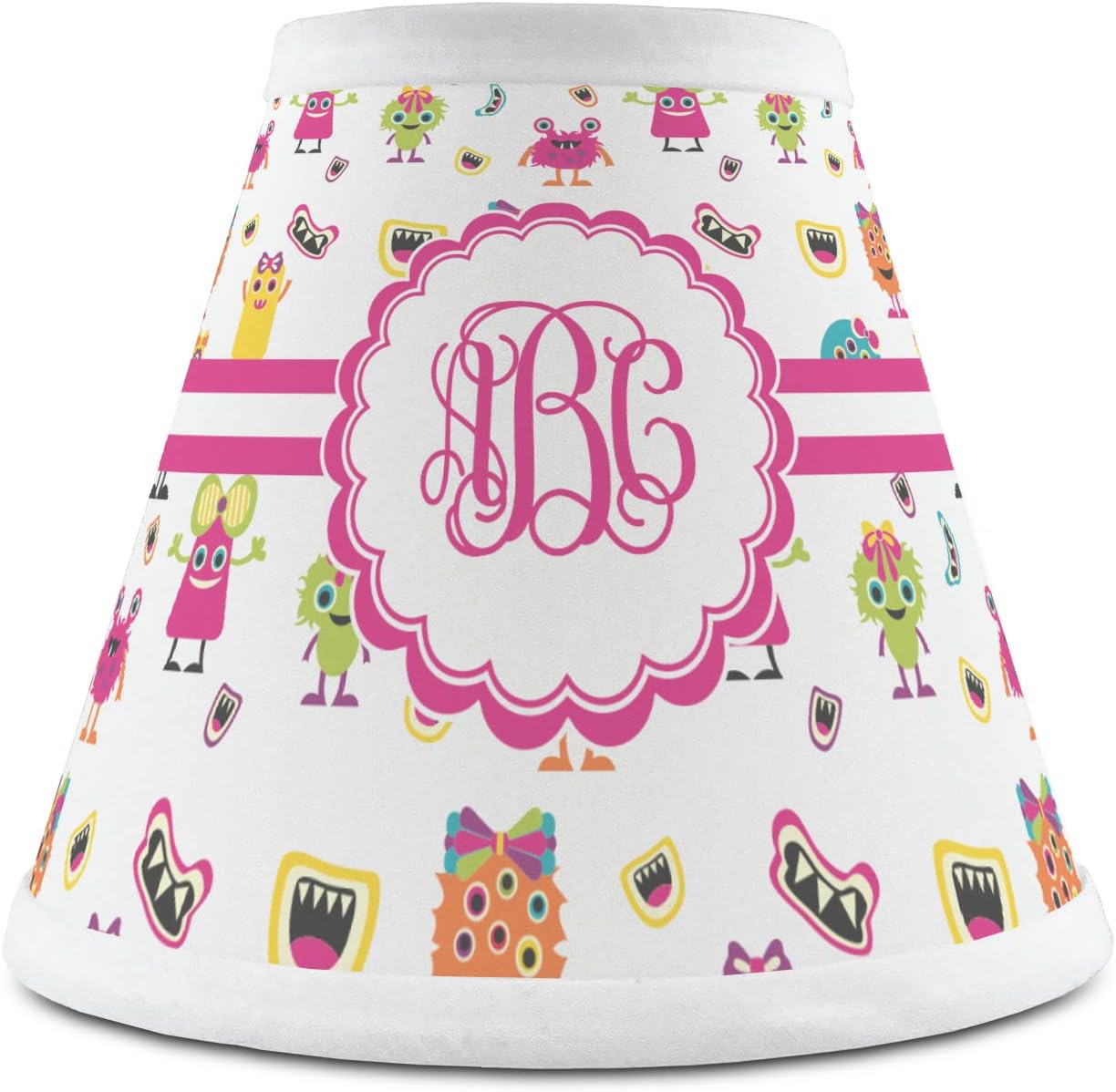 Girly Monsters Chandelier Lamp Shade (Personalized)