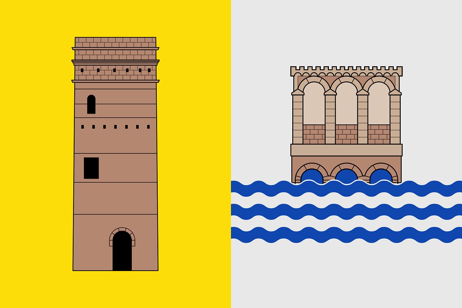 Drapeau d'Antella grand format pavillon Espagne Communauté valencienne