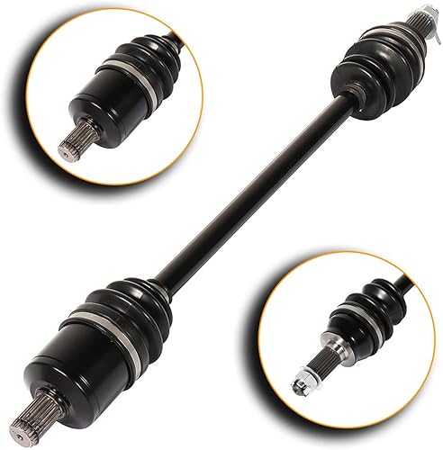 Vista 384 de SCITOO 1333081 1333947 Eje CV trasero izquierdo derecho para 2016-2020 para Polaris General 1000 2017-2020 para Polaris General 4 1000 2015-2018