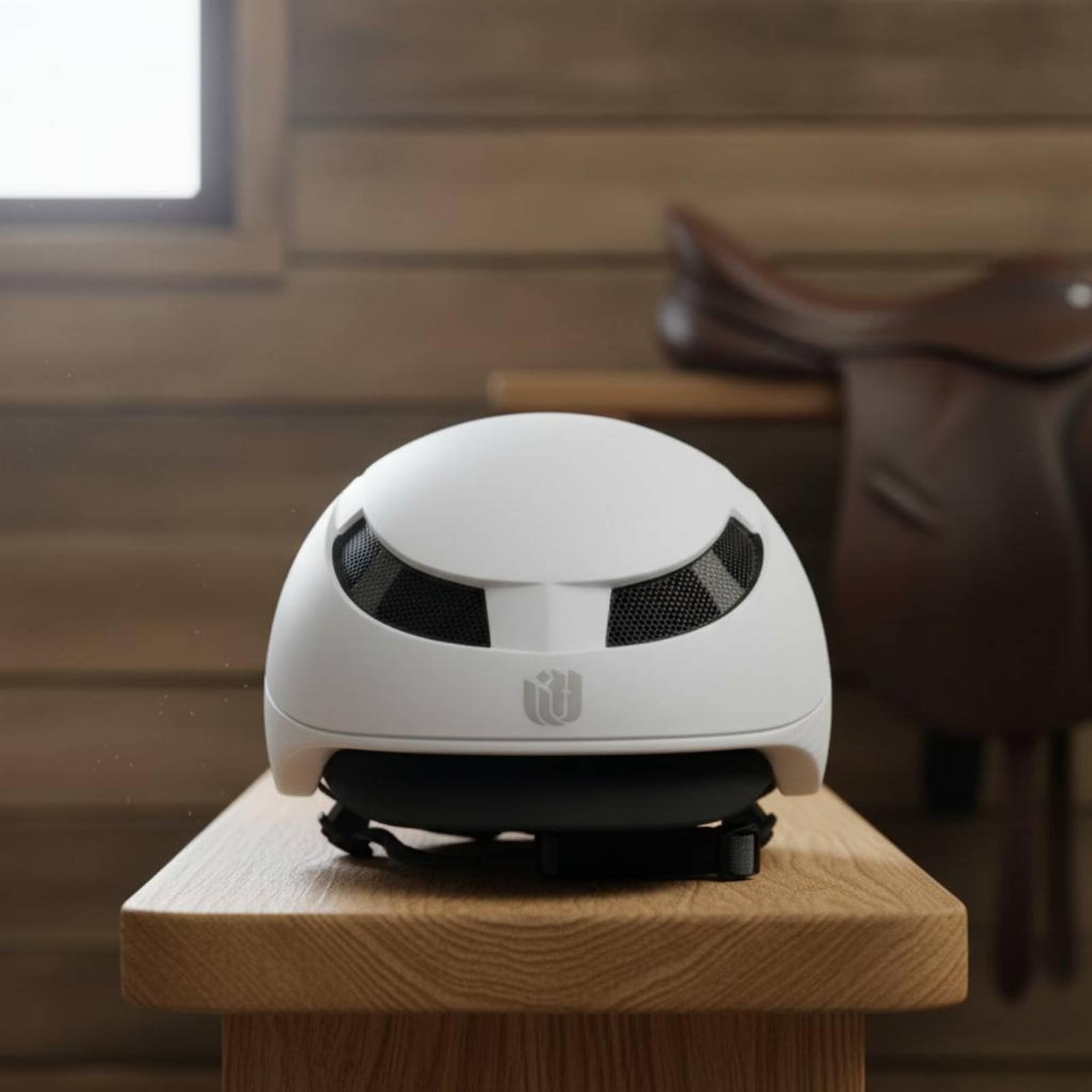 Casco da Equitazione Adulto Casco Bici Pattinaggio con Ventilazione Ampia Guo PC Interno Cinturino Regolabile Comfort Esteso Adatto per Equitazione