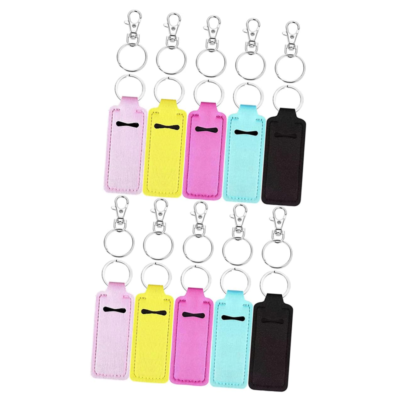 Healeved Lippenstiftetui Make Up Staubdicht Süßer Schlüsselanhänger Lippenstift Organizer Tubenhalter Tragbare Lippenstifthülle Schlüsselanhänger Lippenstift Schlüsselanhänger