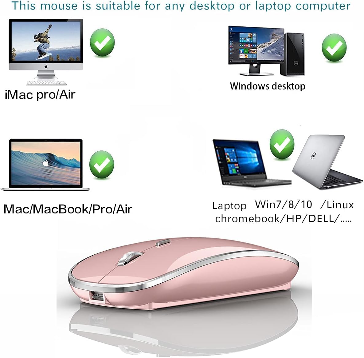 Amazon | ワイヤレス マウス MacBook Pro用 MacBook Air用 ノート