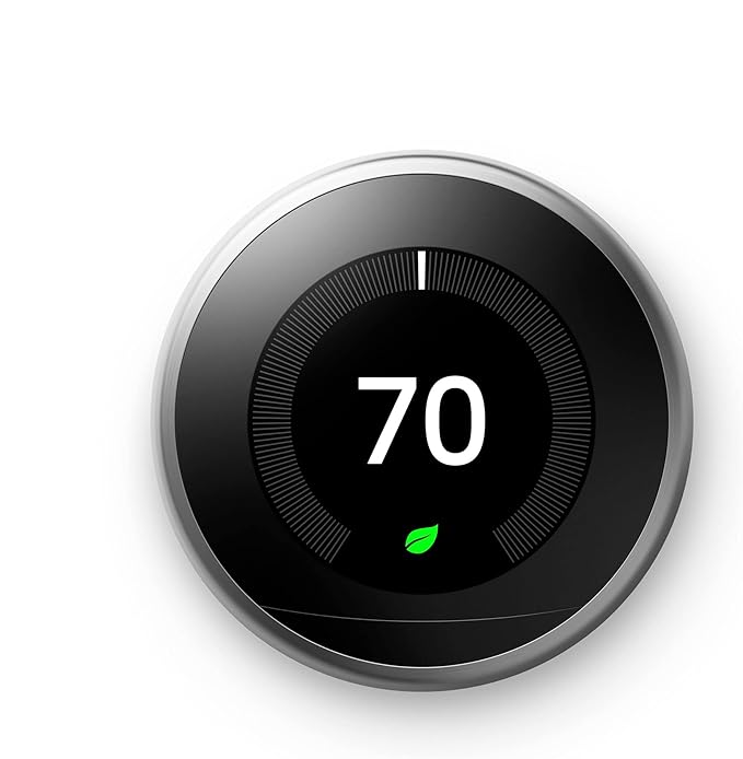 Google Nest Learning Thermostat Programmable Smart Thermostat for Home 3rd